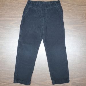 Black corduroy pants